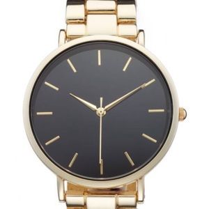 Gold/Black Boyfriend Watch